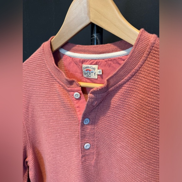 Faherty Thermal Henley men's M - Picture 2 of 3